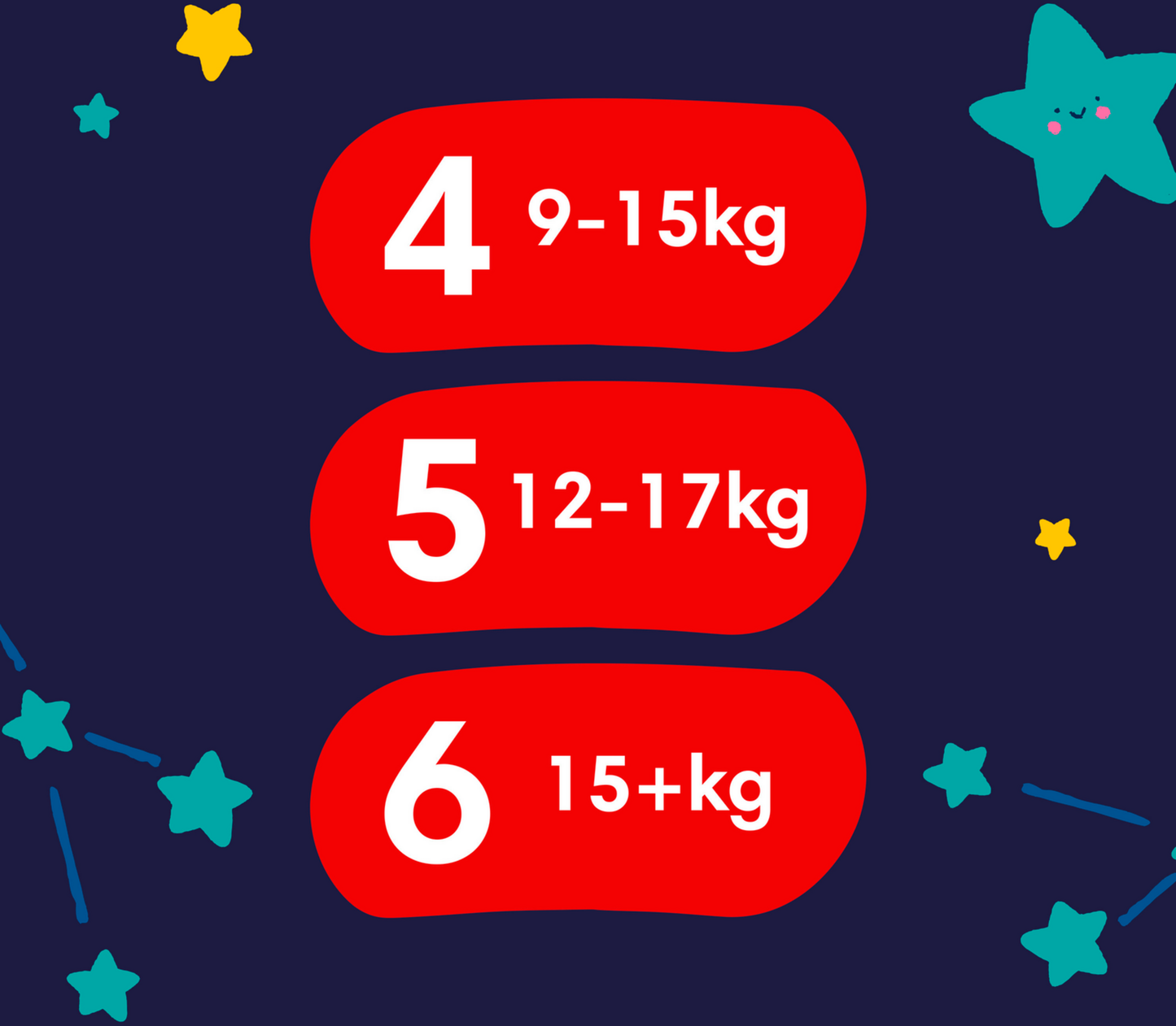 Pampers Baby-Dry Night Pants T4 Maxi 9-15kg (180 pces) Pack mensuel