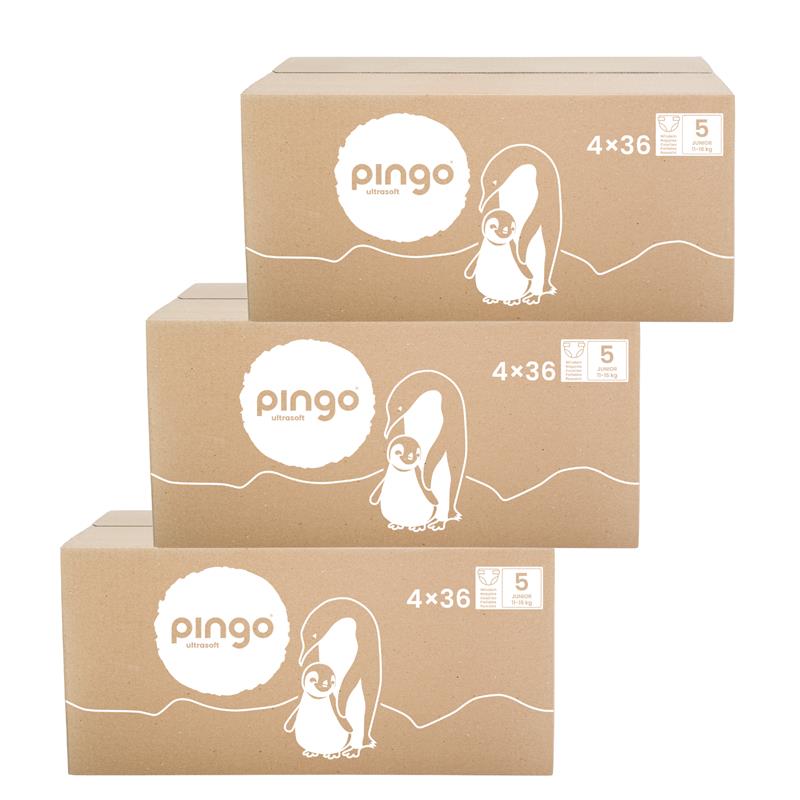 Pingo T5 Junior (11-16 kg) Carton de 3 (3 x 4 x 36 pces)