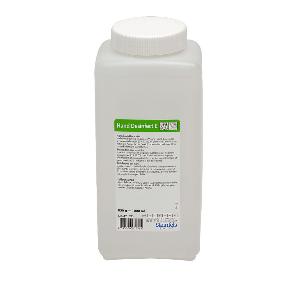 Désinfectant pour les mains E (10 x 1000ml)