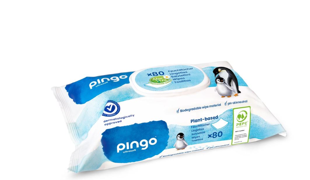 Pingo – T. 1 Nouveau-né + échantillon de lingettes Pingo
