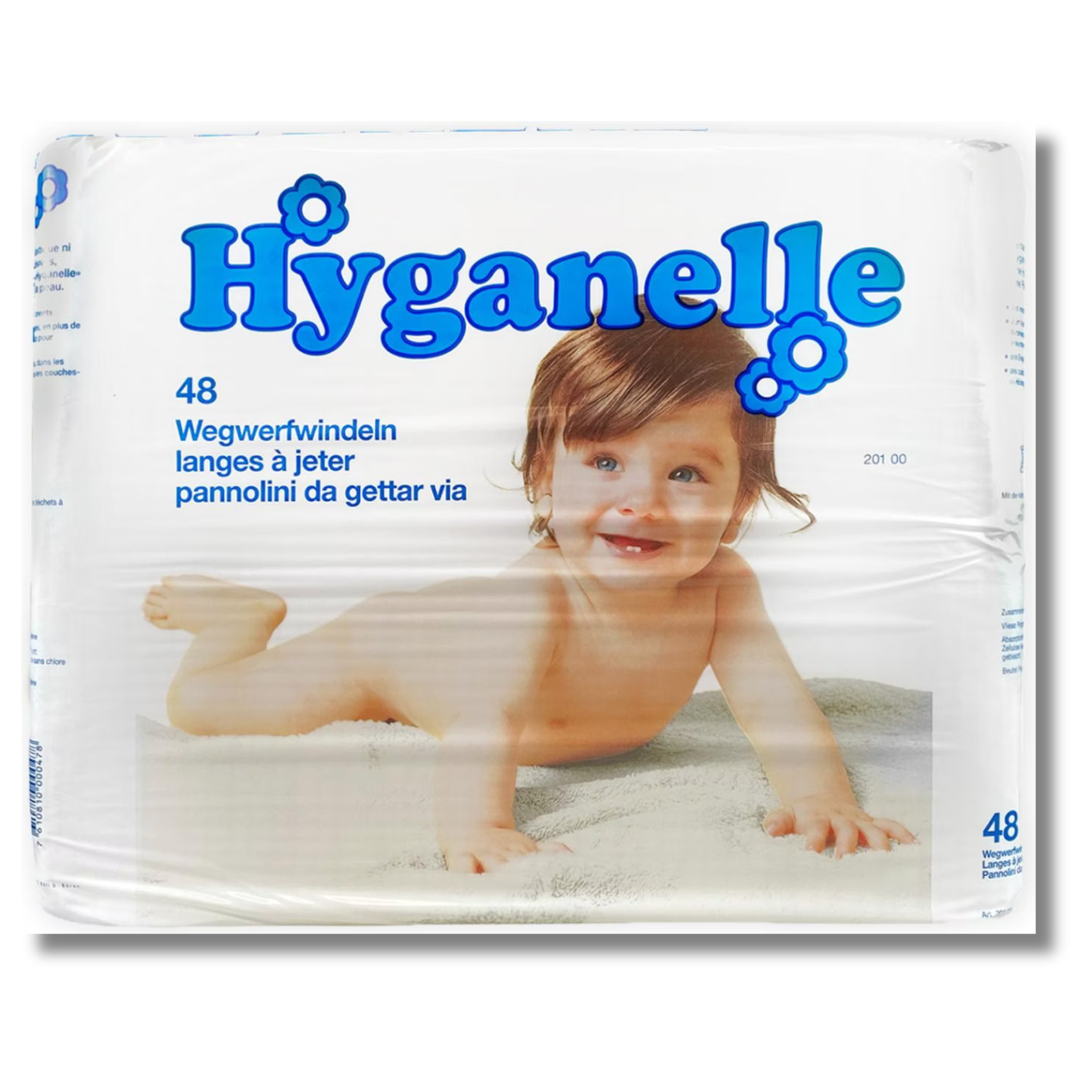 Hyganelle insert de couche (48 pièces)