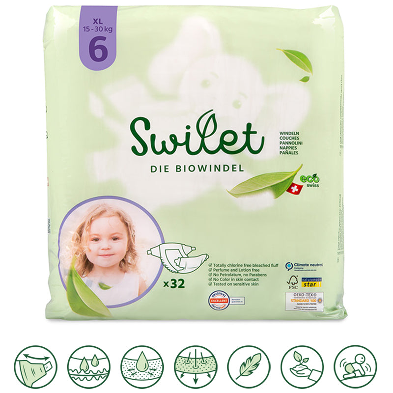 Swilet T6 XL Pack mensuel (160 pces)