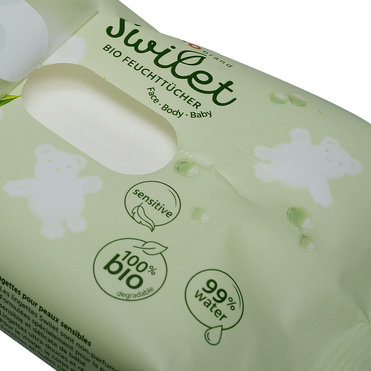 Nouveau Swilet Lingettes humides Bio TRAVELLER (36 x 20 pces) Carton