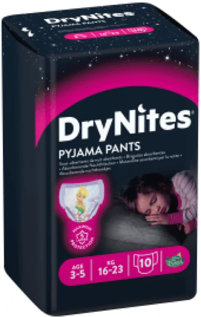 Culottes absorbantes HUGGIES Dry Nites Garçon 8-…