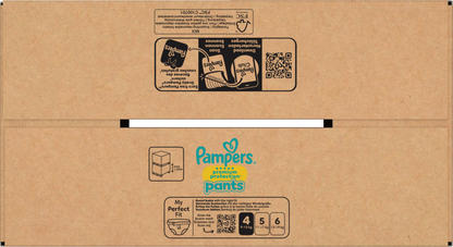 Pampers Premium Protection Pants T4 Maxi 9-15kg (168 pces) Pack mensuel