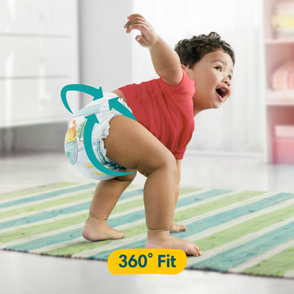 Pampers Baby-Dry PANTS T7 XXL +17kg (126 pces) pack mensuelle