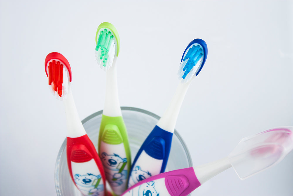 Brosse à dents enfants 3-7 ans rose (1 pces)