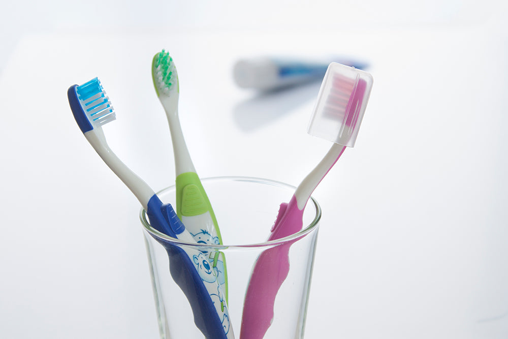 Brosse à dents enfants 3-7 ans rose (1 pces)