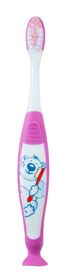 Brosse à dents enfants 3-7 ans rose (1 pces)