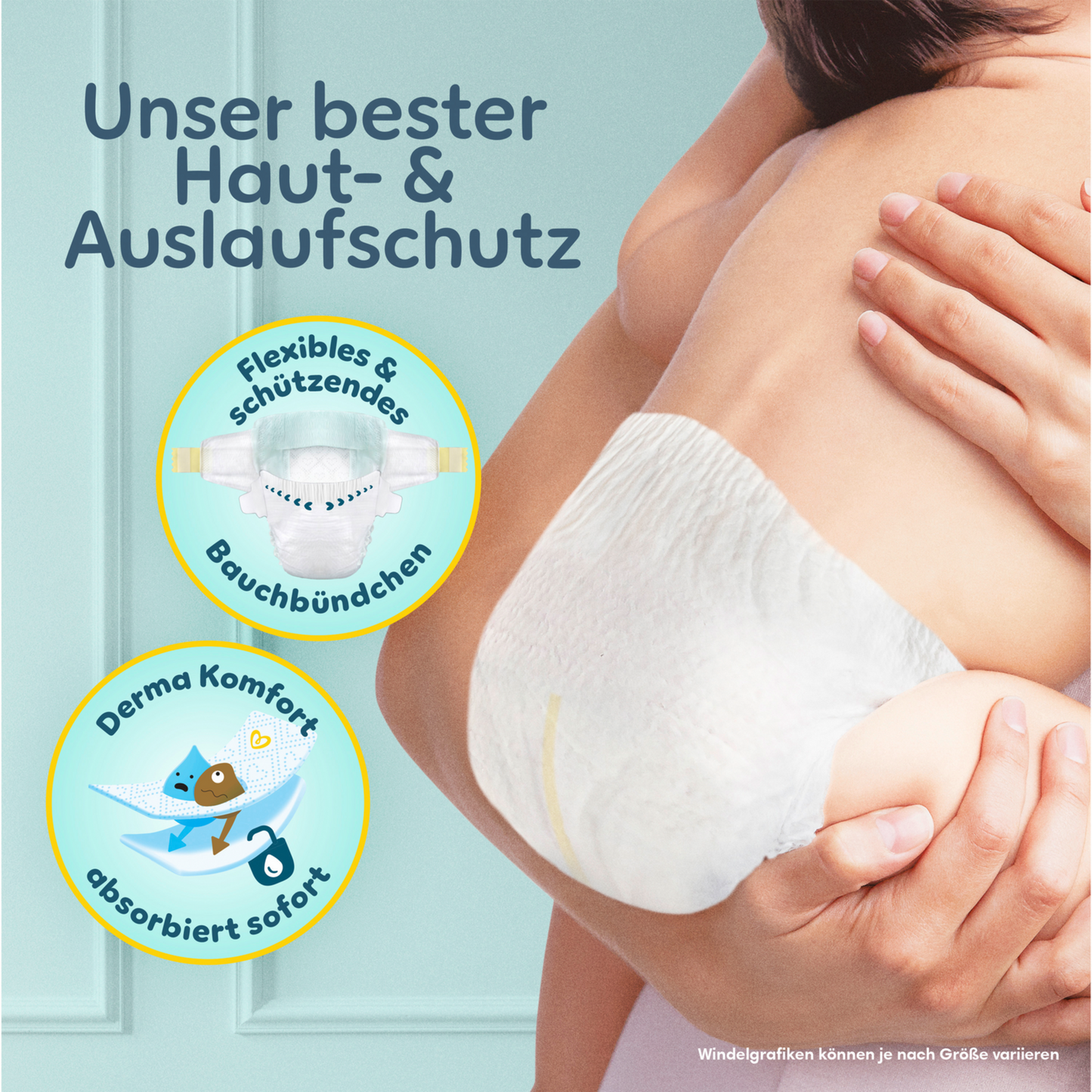 Pampers Premium Protection T2 Mini 4-8kg (56 pces) Sachet