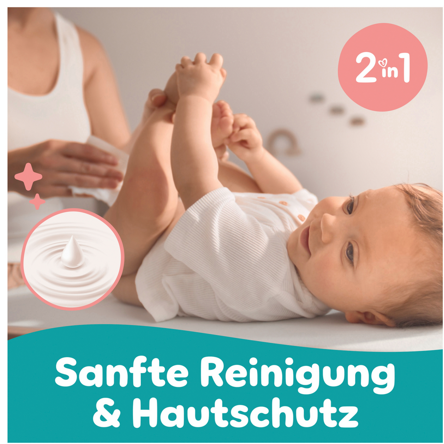 Pampers Lingettes Humides Sensitive (80 pces)