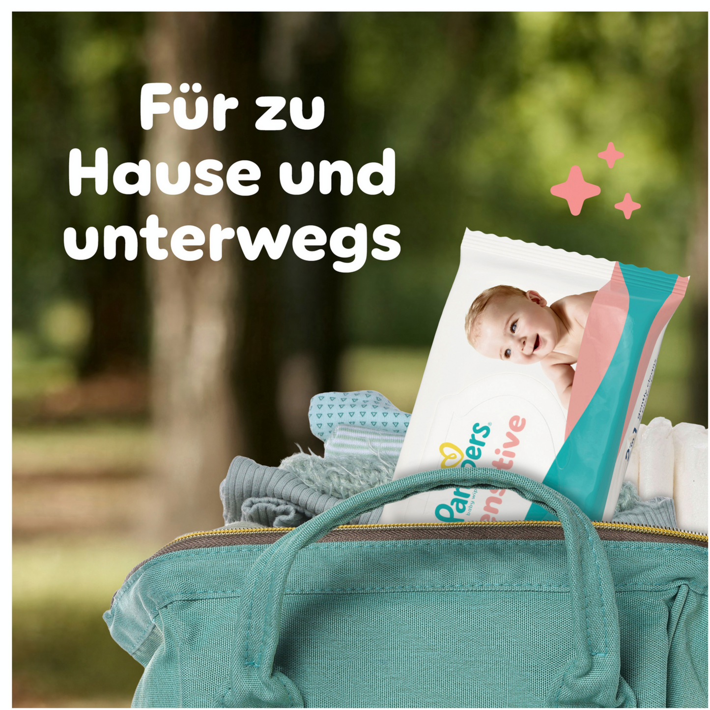 Pampers Lingettes Humides Sensitive (80 pces)