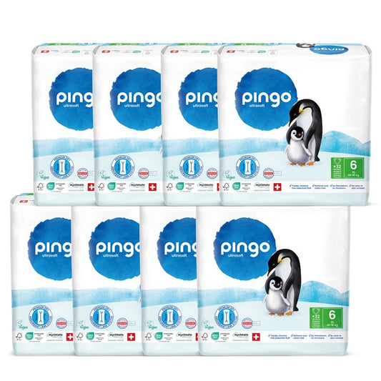 Pingo T6 XL (13-18 kg) Carton de 2 (2 x 4 x 32 pces)