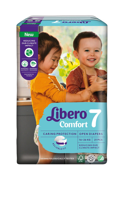 Libero T7 XL 16-26 kg (6 x 21 pces) Carton
