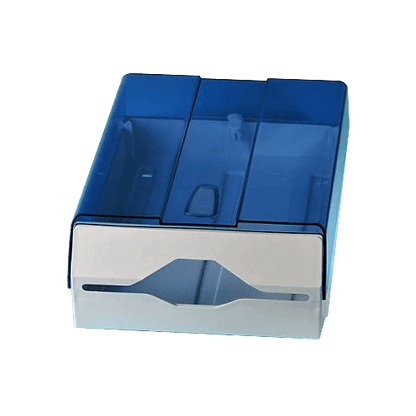 Distributeur d’essuie-mains en papier grand, pour plis en C, en V et en W