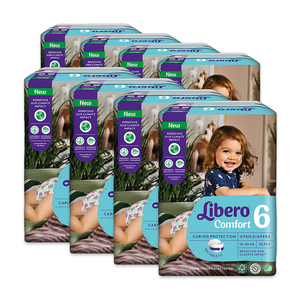 Libero T6 Junior 13-20 kg (2 x 8 x 22 pces) Carton Double