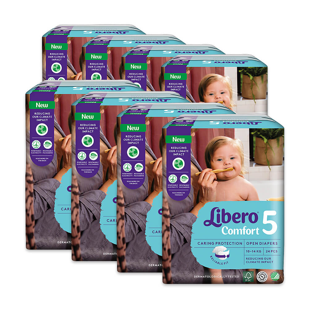Libero T5 Maxi+ 10-14 kg (2 x 8 x 24 pces) Carton Double
