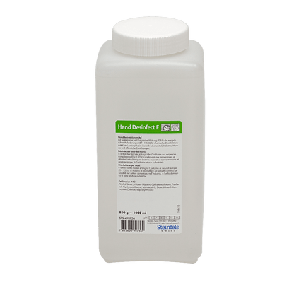 Désinfectant pour les mains E (10 x 1000ml)
