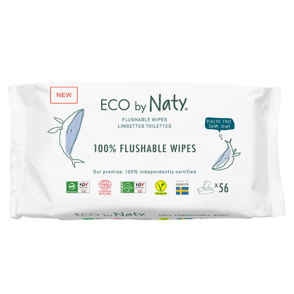 Naty Lingettes bébé toilette (56 pces)