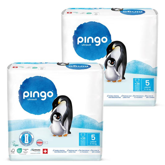 Pingo T5 Junior (11-16 kg) double sac (2 x 36 pces)