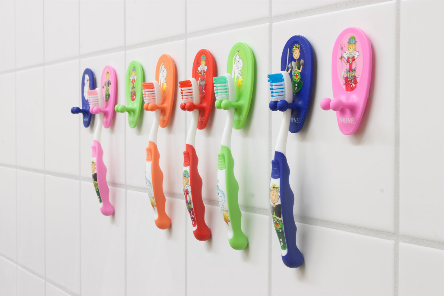 Brosse à dents enfants 3-7 ans rose (1 pces)