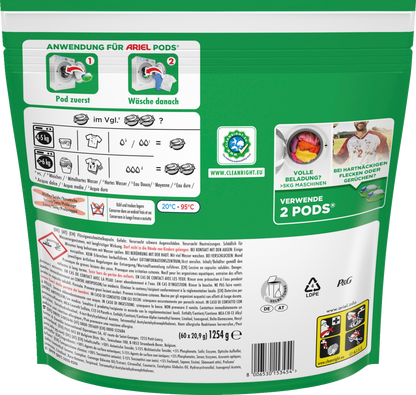 Ariel Allin1 PODS Color+ – 60 lavages
