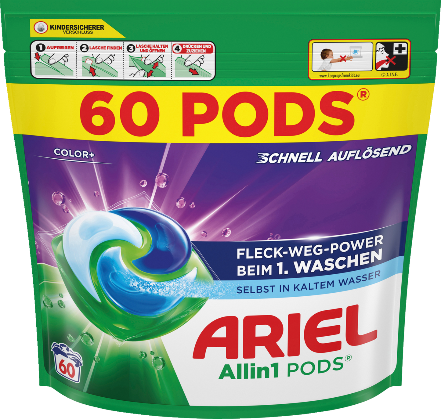 Ariel Allin1 PODS Color+ – 60 lavages