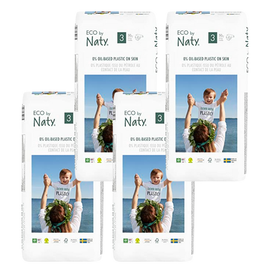 Naty Couches Écologiques T3 Midi (4-9kg) Carton (4 X 50 pces)