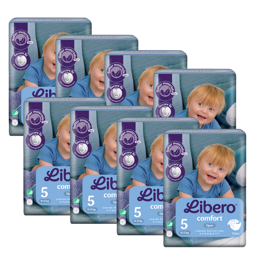 Libero Couches Comfort T5 Maxi+ 11-17 kg (8 x 22 pces) Carton