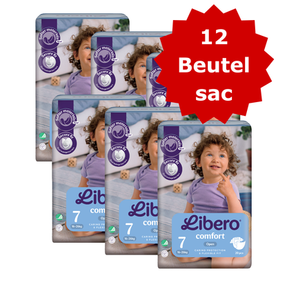 Libero T7 XL 16-26 kg (2 x 6 x 20 pces) Carton Double