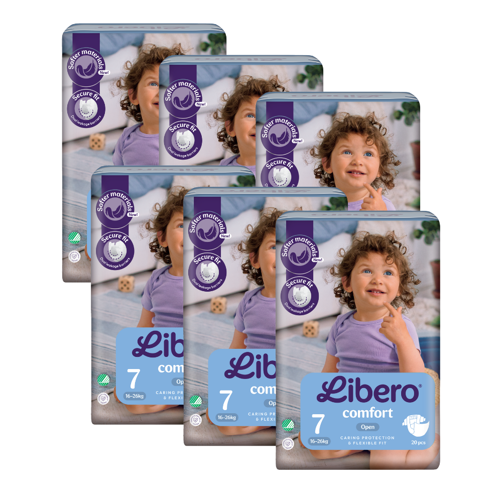 Libero T7 XL 16-26 kg (6 x 20 pces) Carton