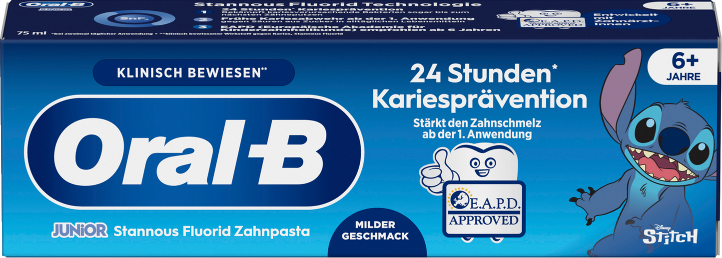 Dentifrice Oral-B Junior 6+ ans (75 ml)