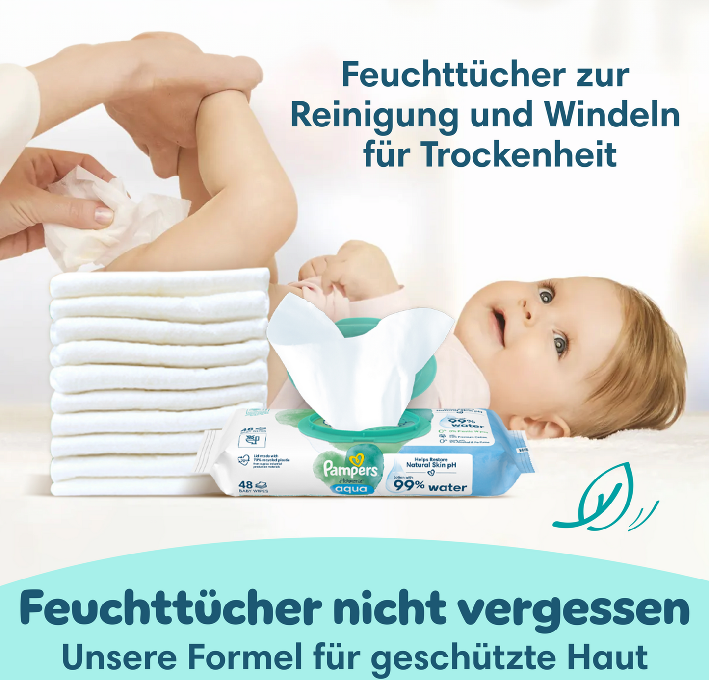 Pampers Premium Protection T3 Midi 6-10kg (48 pces) Sachet