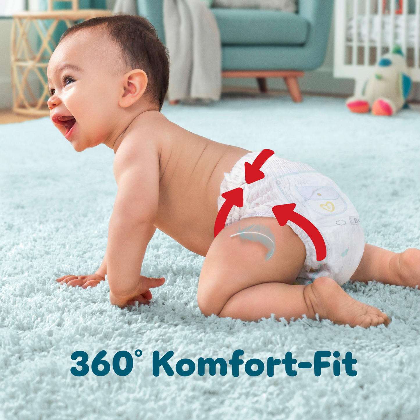Pampers Premium Protection Pants T3 Midi 6-11kg (192 pces) Pack mensuel