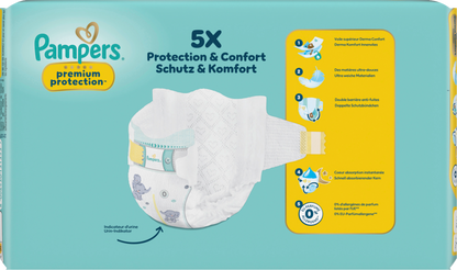 Pampers Premium Protection T0 Micro <3 kg (30 pces) Sachet