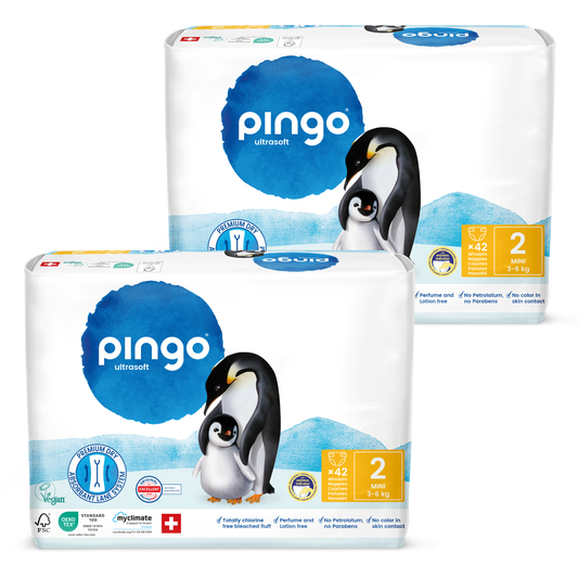 Pingo T2 Mini (3-6 kg) double sac (2 x 42 pces)