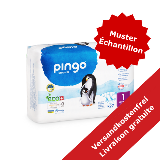Pingo – T1 Newborn 2–5 kg (27 pcs) Échantillon