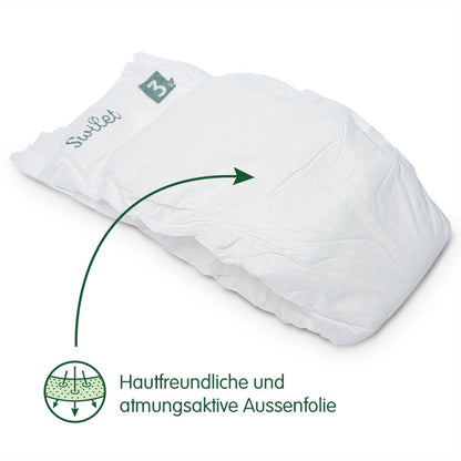 Swilet - La couche Écologiques T3 Midi 5-9Kg (6x 44 pces) Carton