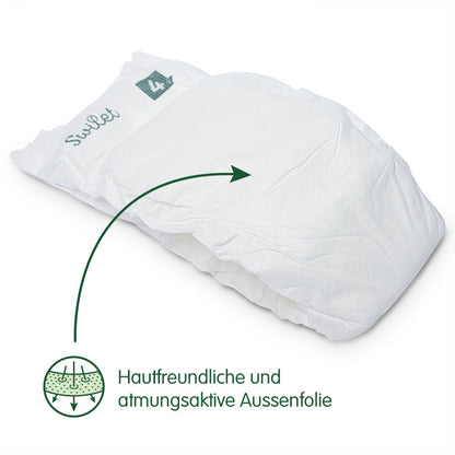 Swilet - La Couche Écologiques T4 Maxi 7-18Kg (40 pces) Sachet