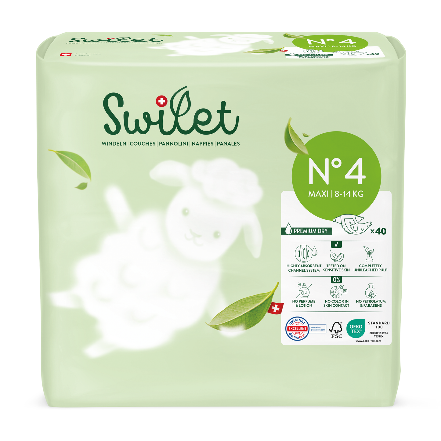 Swilet T4 Maxi Pack mensuel (200 pces)