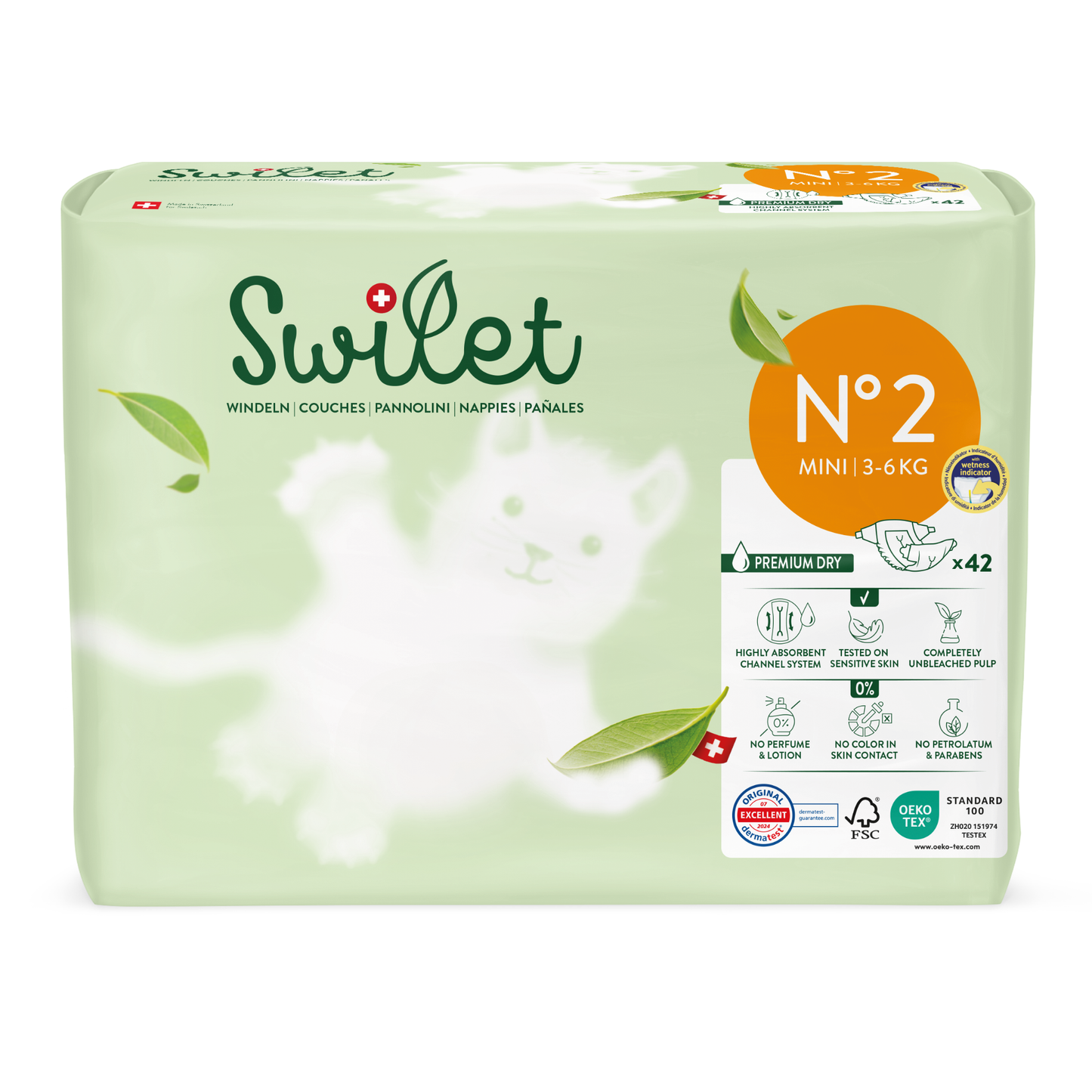Swilet – T2 Mini 3–6 kg (42 pièces) Échantillon