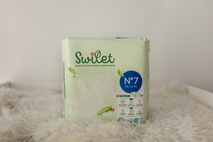 Swilet - La Couche Écologiques T7 XXL 15+Kg (30 pcs) Sachet