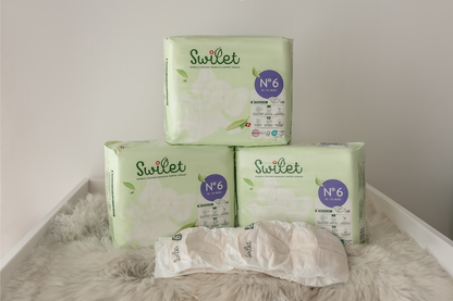 Swilet - La Couche Écologiques T6 XL 13-18Kg (6x 32 pces) Carton