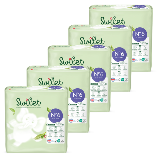 Swilet T6 XL Pack mensuel (160 pces)