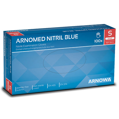 Gants Nitril bleu taille S (10 x 100 pcs) Carton