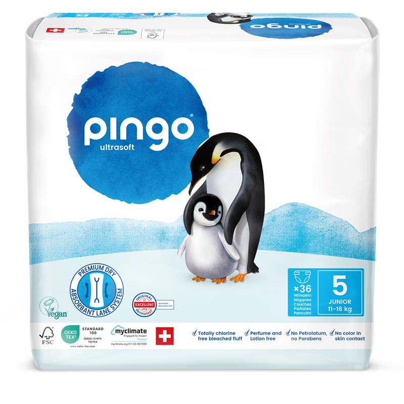 Pingo T5 Junior (11-16 kg) double sac (2 x 36 pces)