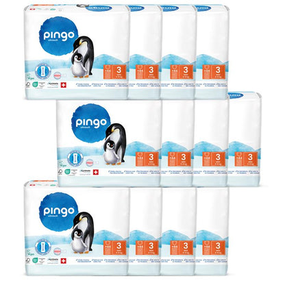 Pingo T3 Midi (4-9 kg) Carton de 3 (3 x 4 x 44 pces)