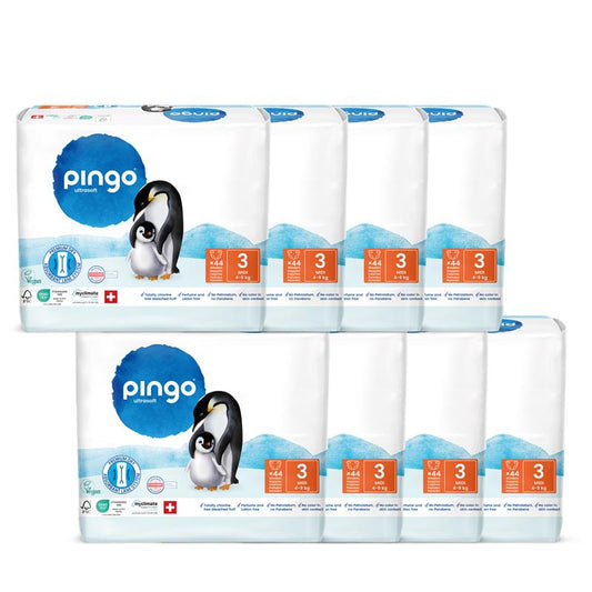 Pingo T3 Midi (5-9 kg) Carton de 2 (2 x 4 x 44 pces)