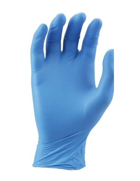 Gants Nitril bleu taille L (10 x 100 pcs) Carton