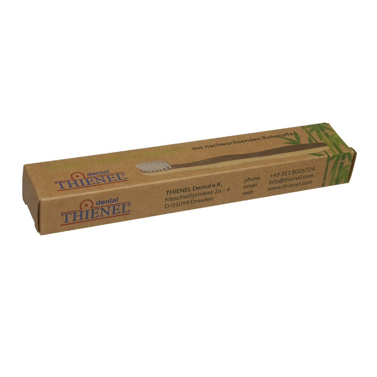 Brosse à dents enfants 3-7 ans bambou (1 pces)